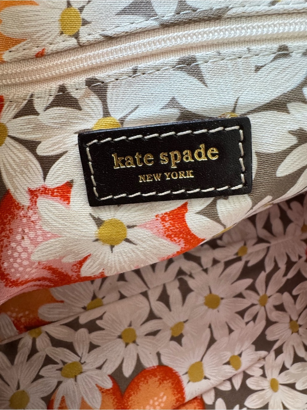 ‼️SOLD‼️Kate Spade New York Natural Woven Straw Weave Nuetral Tote - Picture 14 of 17